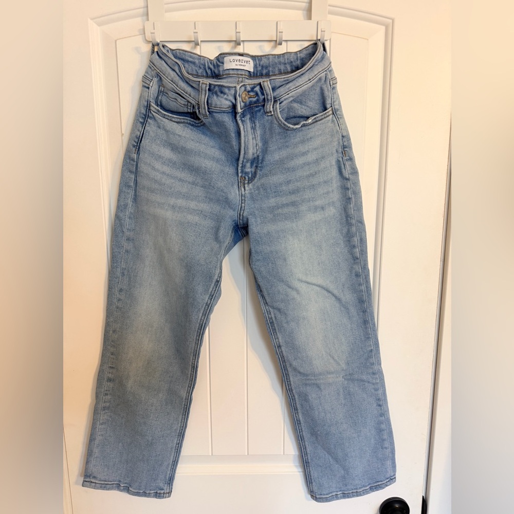 Loft Light Blue Women's Straight Leg Jeans